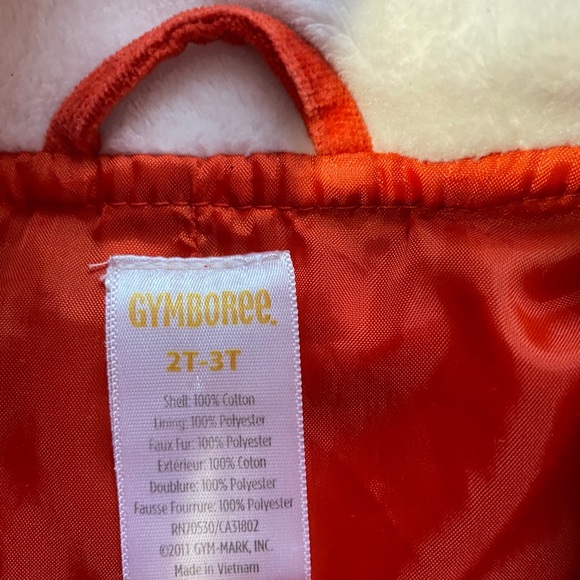 Gymboree Kids reddish/orange spring jacket - Picture 2 of 5